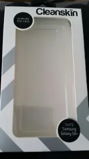 CLEANSKIN TPU CASE SAMSUNG GALAXY S8+ CLEAR