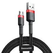 Baseus Cafule USB to Micro USB Charging / Data Transfer Cable (1m) [Black+Red]