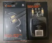 Blackweb ▪︎ Digital Optical Audio Cable w/Mini Adapters ▪︎ BWB17AV001 ▪︎ 6Ft