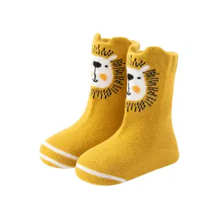 童襪嬰兒襪子寶寶防滑襪 秋冬鬆口立體動物造型短襪 雪倫小舖