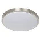 Sunset Lighting 14" LED Flush Mount 24W w/ Bright Satin Nickel F7284-80-3K