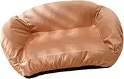 Washable Dog Sofa Pet Couch Lounger Small Dog Sofa Kennel Dog Cat Couch for Pet Supplies, Coffee