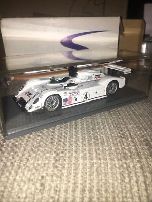 1:43 Spark Riley & Scott Mkiii C #4 24H Le Mans 2002 White SCRS11 Model