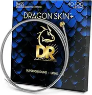 DR DRAGON SKIN+ Quantum Nickel Bass Strings 40-100