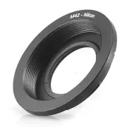 M42 Lens to NIKON Mount Adapter with Infinity focus Glass