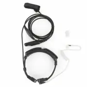 Tactical Throat Mic Headset for Baofeng & Kenwood Handheld Radios, UV-5R others
