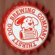 USA Plastic Lined Beer Crown Bottle Cap: Thirsty Dog Brewing
