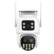9MP Three Lens Two Screen 8X Zoom Wifi Surveillance Camera HD Night Vision Auto Tracking Motion Detection ICSEE APP Alar