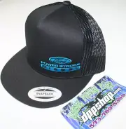 ford powerstroke trucker Flat bill ball cap hat snap back mesh classic 7.3 gear