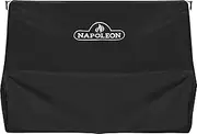 Napoleon Premium Cover for Prestige Pro 500 & Prestige 500 Built-in BBQ Grills, Black Cover, Water Resistant, UV Protected, Air Vents, Hanging Loops, Adjustable Buckled Straps