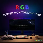 [Holiday Gift Update] PRO Curved Monitor Light Bar 3 color with Wireless Remote