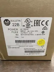 22B-V2P3N104 PowerFlex 40 22B-V2P3N104 0.5HP 120V 1? AC Drive VFD NEW HT 1PCS