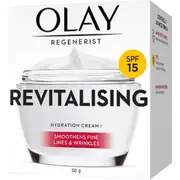 Olay Anti Ageing Revitalising Cream Moisturiser SPF 15 50g
