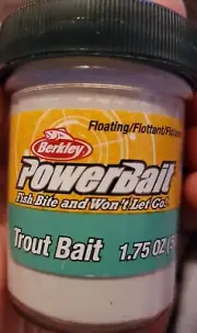Berkley BTBMW2 Trout PowerBait Original Scent Marshmallow White