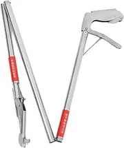 BESPORTBLE Folding Snake Grabber Tongs Adjustable Multi Function Clip for Safe Reptile Handling Comfortable Non Slip Grip Essential Tool for Catching Snakes