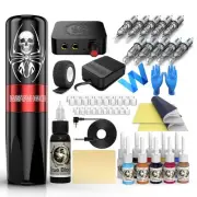 Tattoo Kit, Wormhole Gun Kit Machine WTK187, multicolor