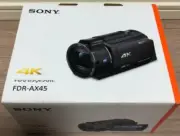 SONY video camera FDR-AX45 4K 64GB Optical 20 times black FDR-AX45 BC Japanese