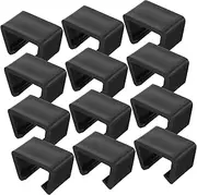 Happyyami Outdoor Sectional Sofa Fasteners Rattan Furniture Clips Wicker Chair Clamps Stabilizing Clips for Patio Sets
