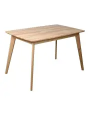 [Levede] Industrial Wooden Dining Table in Natural Oak