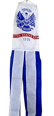60" Army Embroidered Windsock