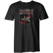 Essendon Bombers AFL FE1424 Mens Retro Logo Short Sleeve Printed T Shirt New