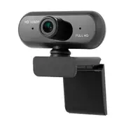 HD Webcam 1080P 110Degree Widescreen Web Camera with microphone Auto Focus Streaming Computer Camera for Video Recording Gaming