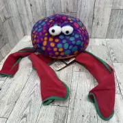 Toy Factory Stuffed Plush Octopus New With Tags 3 Arms