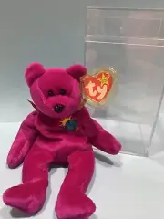 Ty Beanie Baby Millennium “Millenium” Bear (1999, Retired) With Tag