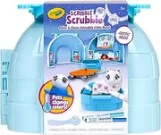 CRAYOLA Scribble Scrubbie Pets Arctic Igloo Set, Color and Customize Pets Over and Over Again, Features Change Technology and 2 New Pets in a Portable Storage Case, 747471
