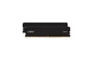 Crucial Pro 48Gb 2X24Gb Ddr5 Udimm 6000Mhz Cl48 Black Memory