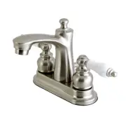 Kingston Brass FB762.PL Victorian 1.2 GPM Centerset Bathroom - Nickel