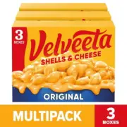 Velveeta Shells & Cheese Original Mac & Cheese 3 Pack – 12 oz Boxes