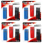 36pc Formula Sports Nylon Dart Ring Grip Shafts Multipack Accessory 48mm Asst
