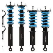 [MaXpeedingrods] 24 ways dampening adjustable Coilovers Suspension Kit Compatible for Nissan Skyline R33 GTS GTST 1993-1998 Lowering Kit