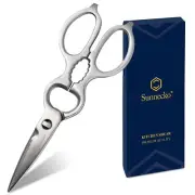 Heavy Duty Kitchen Scissors - Stainless Steel Kitchen Shears, Ultra Sharp Mic...