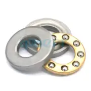 10PCS 5x11x4.5mm Axial Ball Flat Washers Thrust Bearings 3-Parts ABEC-1