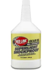 Redline Superlight ShockProof Gear Oil, 1 Quart Bottle [946ml] (58504)