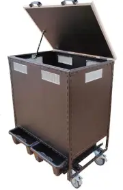 The Zeroscraps vermi composting Bin C