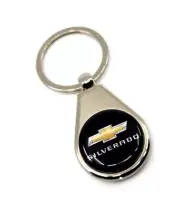 Chevrolet Silverado Black & Gold keyring