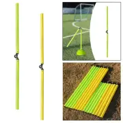 Soccer Agility Pole Obstacle Bar Professional Football Training Marking Pole