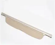Car Trunk Cargo Cover Compatible With Mitsubishi Pajero Montero Sport 2012-2015 Rear Luggage Curtain Partition Privacy(BEIGE)