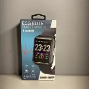 Supersonic SC-84ECGBLK ECG + PPG Touchscreen Smart Watch