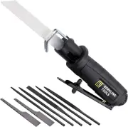 Berkling Tools 7102 Compact Low Vibration Air Saw/Air File with 8 pcs Blade Kit