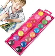 Professional Watercolor Painting Set, Watercolor Painting Set | Interactive Painting Kit,Watercolor Painting Set with Brush 16 Colors Painting Art Supplies