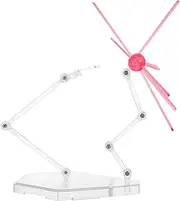KICHOUSE 1 Set Action Figure Stand Base for Models Lightweight and Figurine Holder with Creative Effects for Collectibles and DIY Assembly