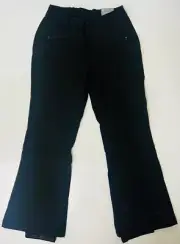 Free Country Ladies Softshell 4 Way Stretch Snow Pants Black Size Large 12-14