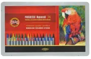 Koh-I-Noor Progresso 36-Color Watercolor Pencils