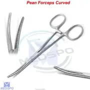 Pean Artery Tissue Clamps Curved Forceps Surgical Holding Locking Hemostatic CE
