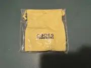 Chanel CODES COULEUR YELLOW MAKEUP SMALL DRAWSTRING POUCH BAG NEW Authentic