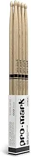 ProMark Classic Attack 5A Shira Kashi Oak Drumsticks, Oval Wood Tip, Buy 3 Pairs Get 1 Free
